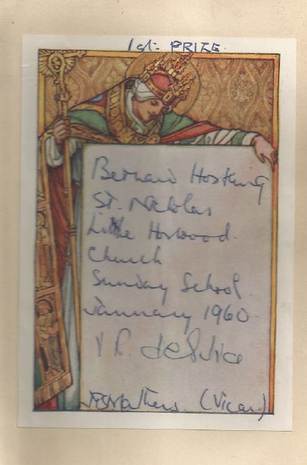 Sunday School Award age 12